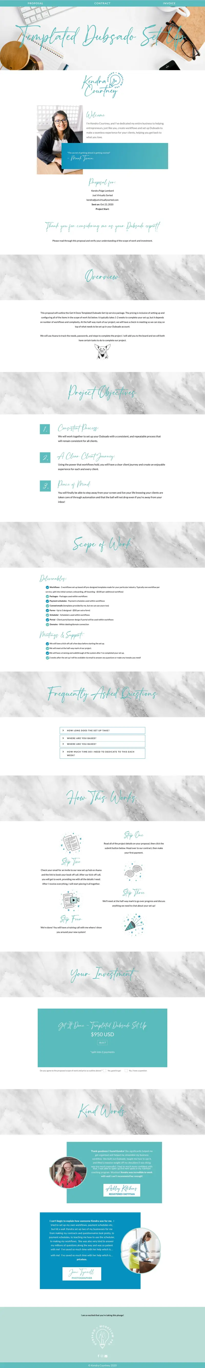Fern, customized by a client