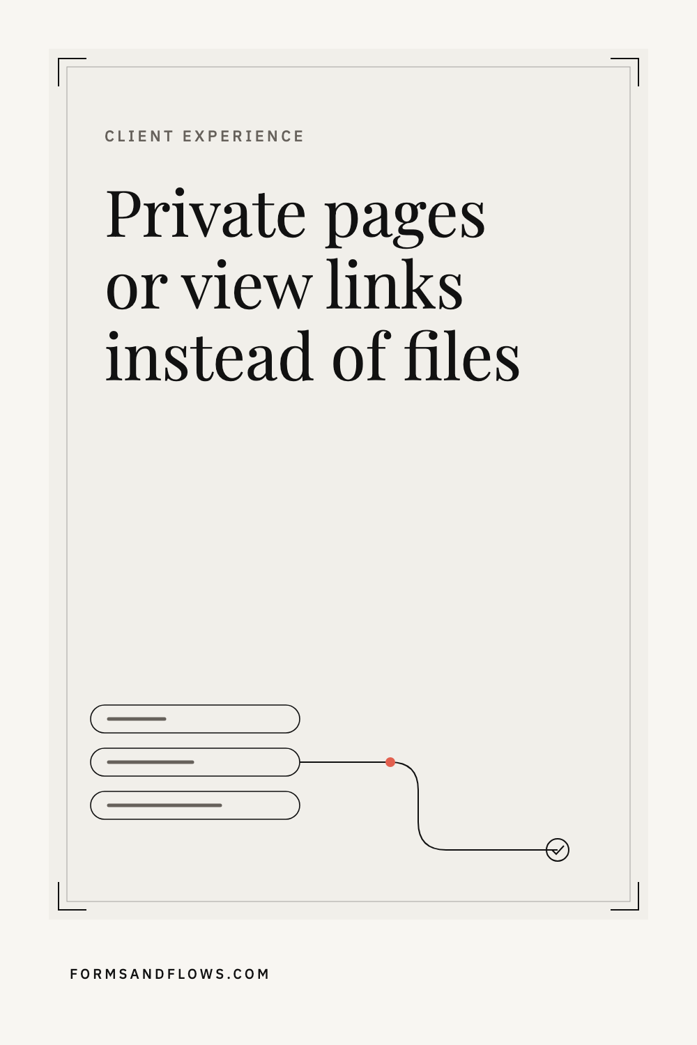Dubsado Client Experience: Beyond PDFs | Forms & Flows blog